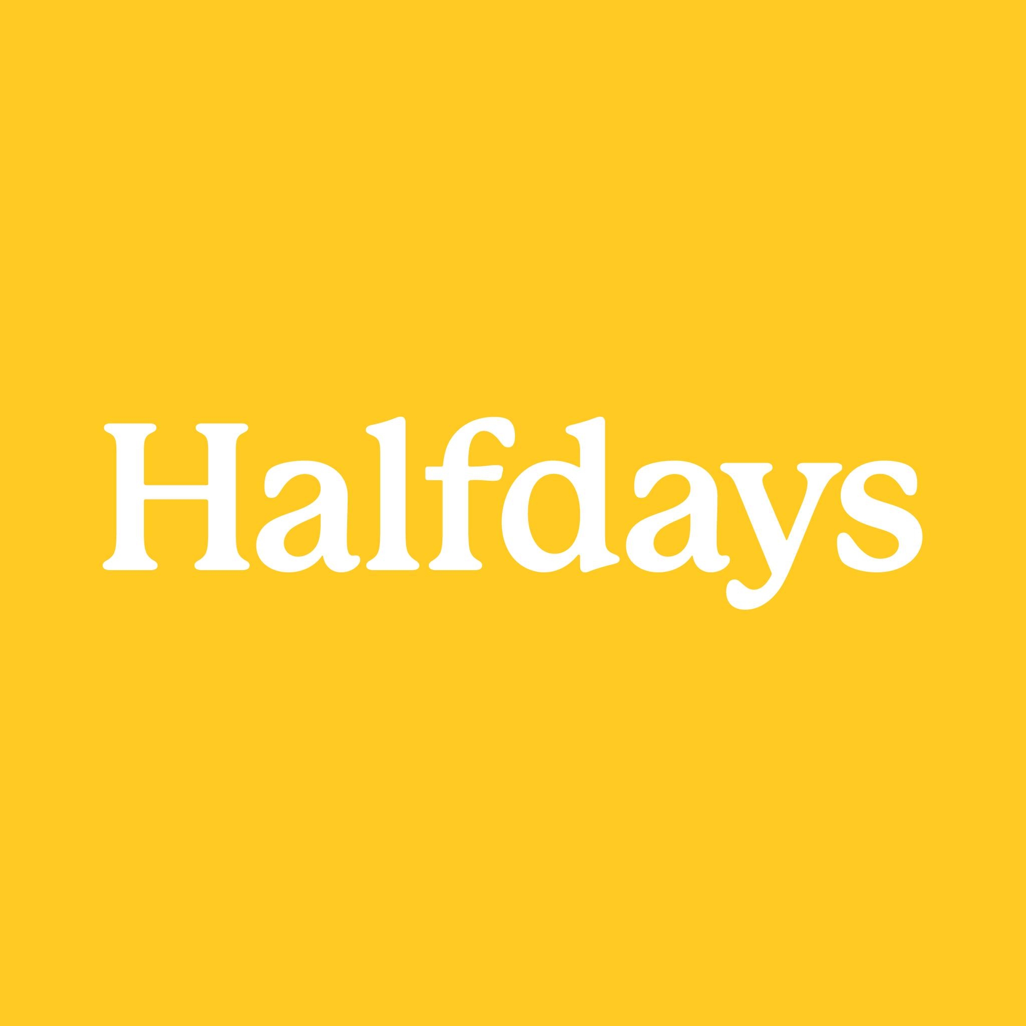 Halfdays logo